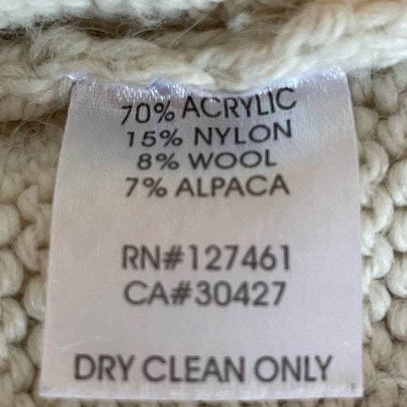 Wildfox sweater Ciao Bella pullover sz small cream - Picture 3 of 8